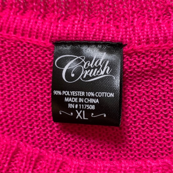 Lightweight Crew Neck Long Sleeve Knit Top “!Naughty is the New Nice” - Picture 8 of 17